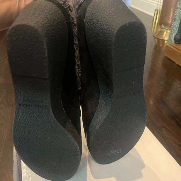 COLE HAAN Coralie Suede Booties - Picture 7 of 8